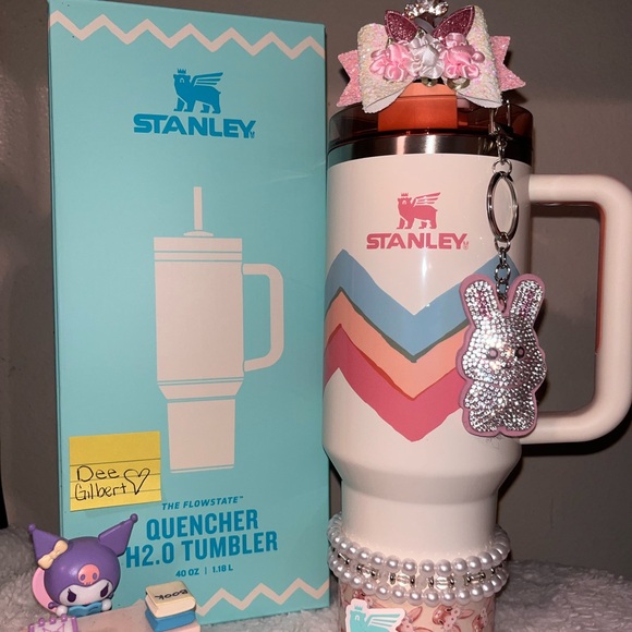 Stanley Quencher H2.0 Tumbler - 40oz Cream EGGcellence Limited Edition